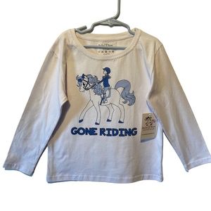 Belle and Bow Equestrian Girls Long-Sleeve Shirt